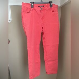 Women’s Roz & Ali coral jeans